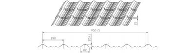 Roof Tile Sheet Forming Machine